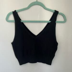 Naadam 100% cashmere crop top. Size M